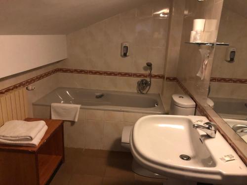  Hotel Refugi dels Isards -  Room  picture :   Shower    Safety deposit box    TV                           