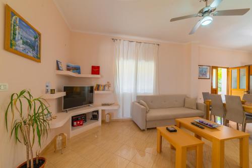 Posezení v ubytování Dajana Apartments