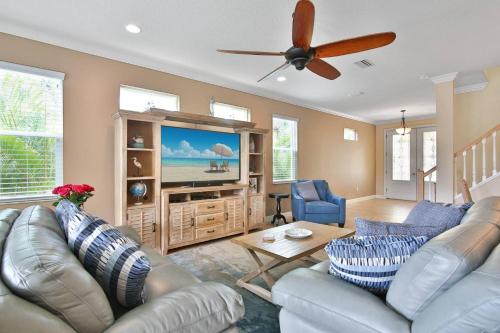 Posezení v ubytování Blue Mermaid on Siesta Key