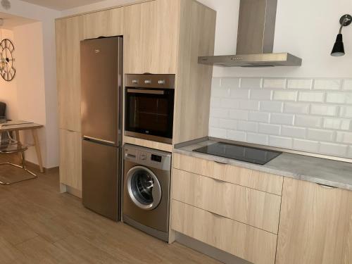 Cucina o angolo cottura di Apartamento Jarales Golf, Atlanterra, Zahara