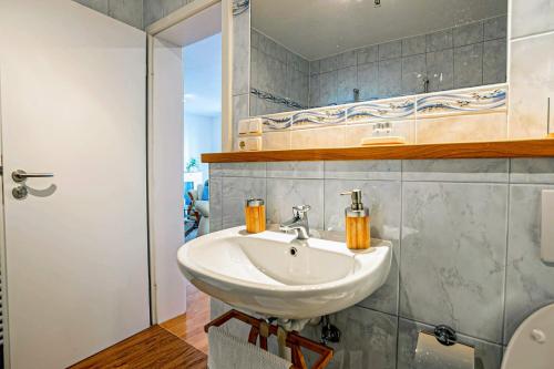Kúpeľňa v ubytovaní Apartman Aqua