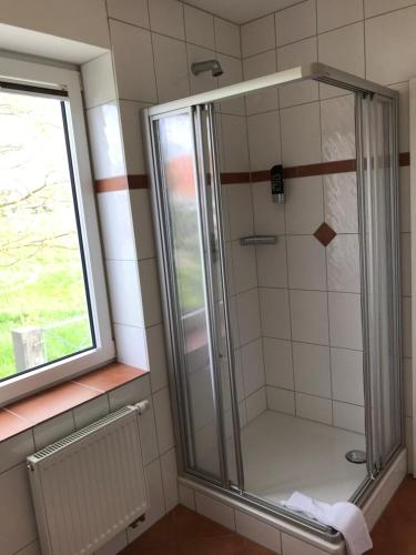 Ванная комната в Hotel Hennies Hannover Sehnde