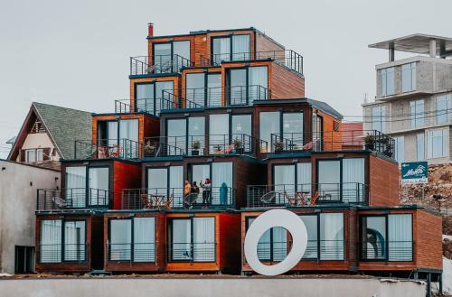 Budova, kde se hotel nachází