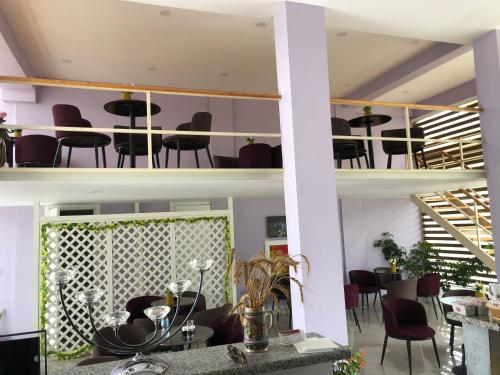 Posezení v ubytování Sweet Hotel