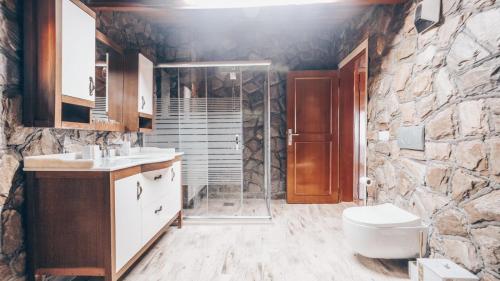 Bathroom sa Taş villa