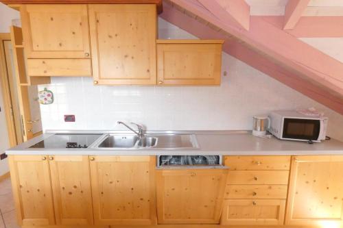 Η κουζίνα ή μικρή κουζίνα στο Villetta Giumella