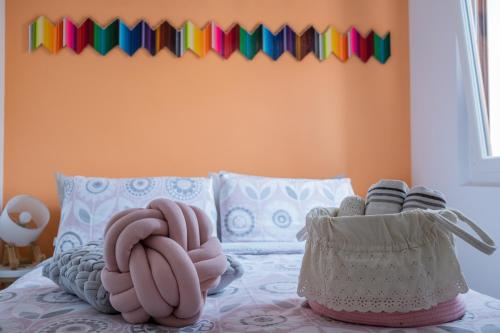 Cama o camas de una habitación en Intra Rooms