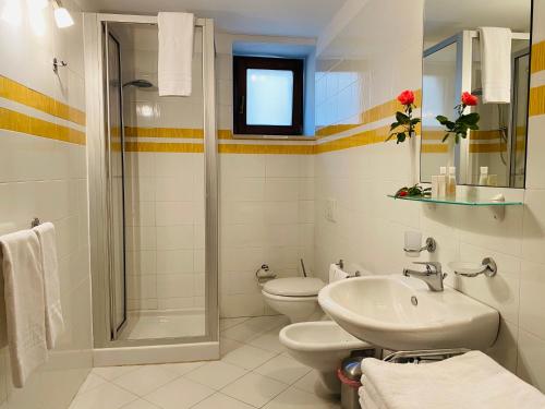 Koupelna v ubytování Mastro Vanni - Urban Masseria