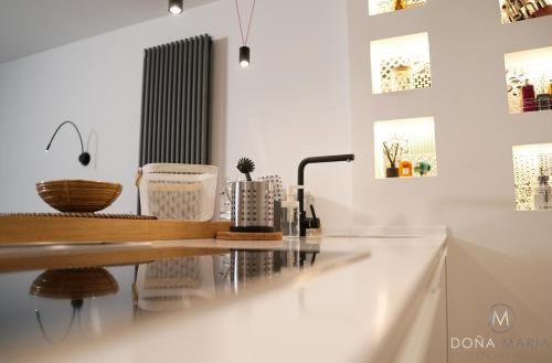 Η κουζίνα ή μικρή κουζίνα στο Doña Marìa - Holiday Home