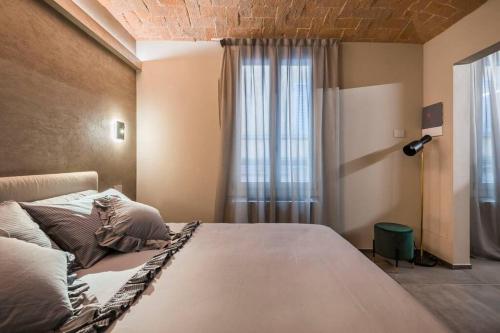 Cama o camas de una habitación en Torre 13