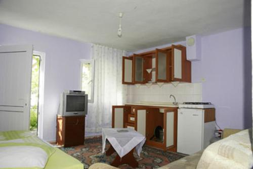 Köök või kööginurk majutusasutuses Dogan Pension
