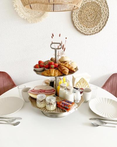 Jídlo v bed and breakfast nebo okolí