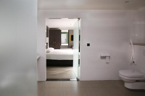 Koupelna v ubytování Hotel Au Prince Royal
