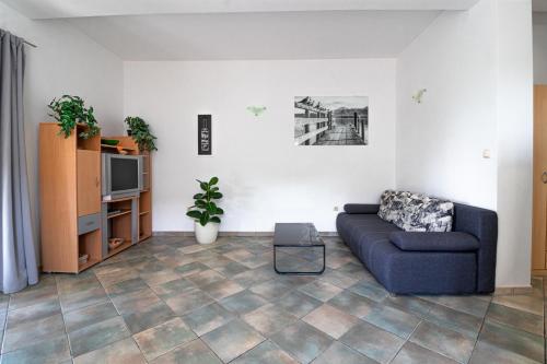 Μια τηλεόραση ή/και κέντρο ψυχαγωγίας στο Apartments Sandra
