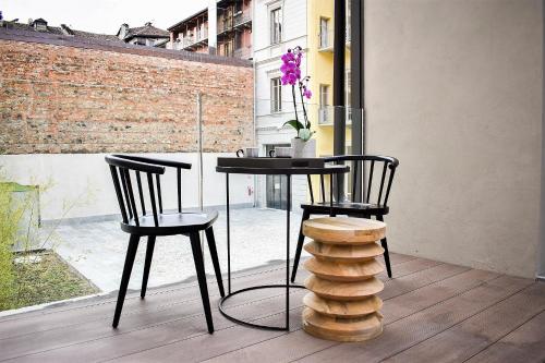 Balkón nebo terasa v ubytování Opera35 Boutique Hotel