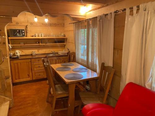 Cuina o zona de cuina de Góralski Domek Jasinek
