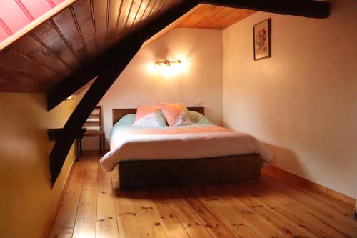 Postel nebo postele na pokoji v ubytování La Petite Bérais