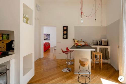 Bijoux Luxury Apartment in Old Town tesisinde mutfak veya mini mutfak