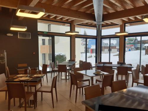 Restaurace v ubytování VVF Les 7 Laux Massif de Belledonne