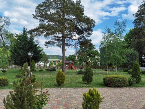 Zahrada ubytování Hotel Spa Cazino Monteoru