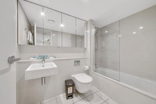 Echelon Apartments Yeppoonにあるバスルーム