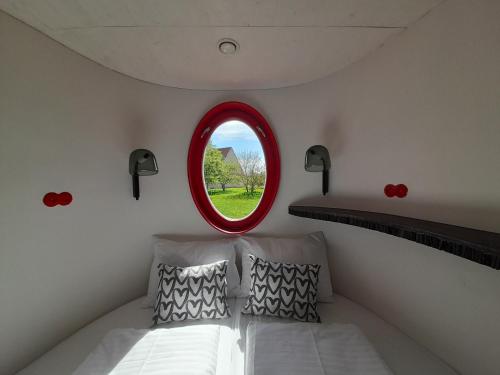 Postel nebo postele na pokoji v ubytování Residence Safari resort - Prvok