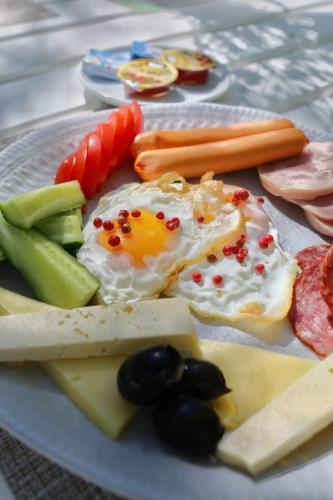 Jídlo v penzionu nebo okolí