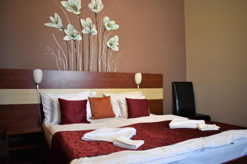 Cama o camas de una habitación en Libra Hotel