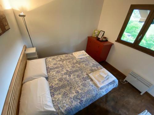 Postel nebo postele na pokoji v ubytování Alloggio Rurale