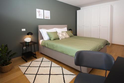 Posteľ alebo postele v izbe v ubytovaní Luxury apartment Ivari