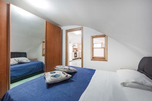 Postel nebo postele na pokoji v ubytování San Leonardo Home