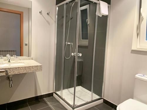 Koupelna v ubytování Apartamentos Vallnord 3000