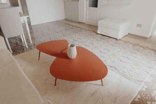 Ein Sitzbereich in der Unterkunft Pausa Mare Suite