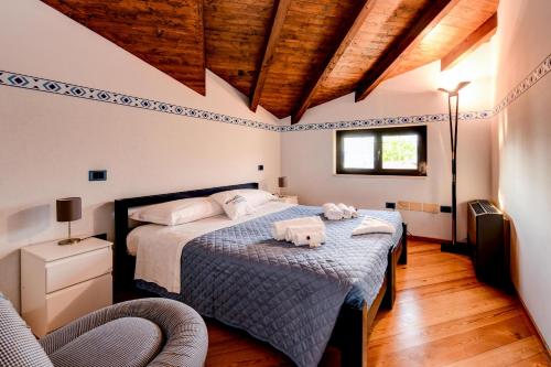 Postel nebo postele na pokoji v ubytování Casa Francesca
