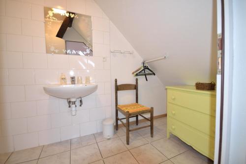 Koupelna v ubytování Chambres d'hôtes Chez Caroline