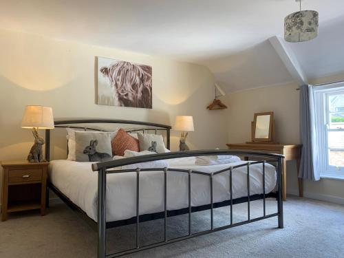 Postel nebo postele na pokoji v ubytování New Inn - Dorchester