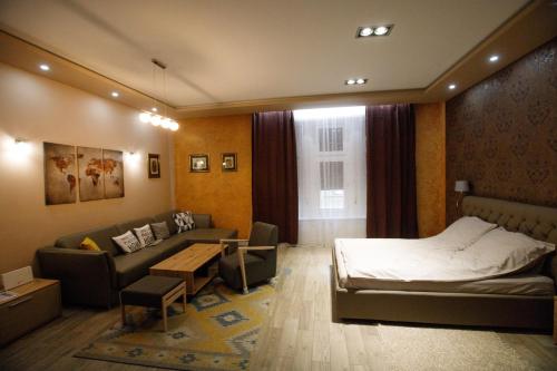 Ένα ή περισσότερα κρεβάτια σε δωμάτιο στο Patrus I