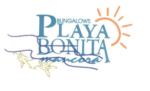 a logo for the hawaiian island of honolulu at Bungalows Playa Bonita in Máncora