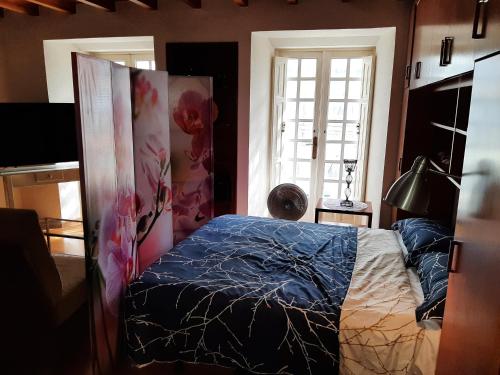 Postel nebo postele na pokoji v ubytování Alquiler de apartamento en el centro de Viveiro