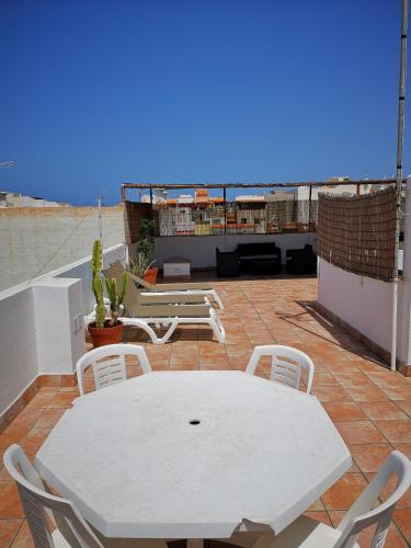 Balkoni atau teres di Eurosant Playas