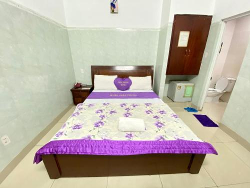 Katil atau katil-katil dalam bilik di TRAN PHUNG HOTEL