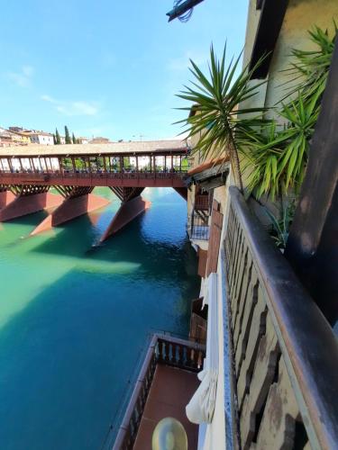 Balkoni atau teres di Appartamenti Ponte Vecchio