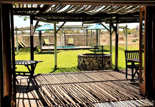 Αίθριο ή υπαίθριος χώρος στο Tortoise Trail Lodge