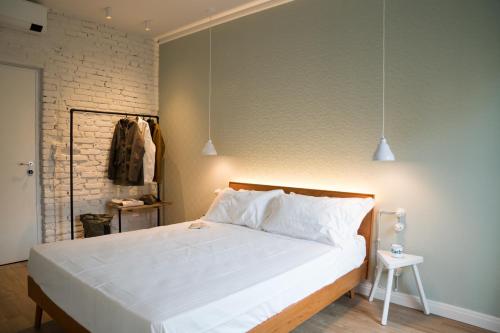 Postel nebo postele na pokoji v ubytování Santa Chiara 11 - Rooms -Verona