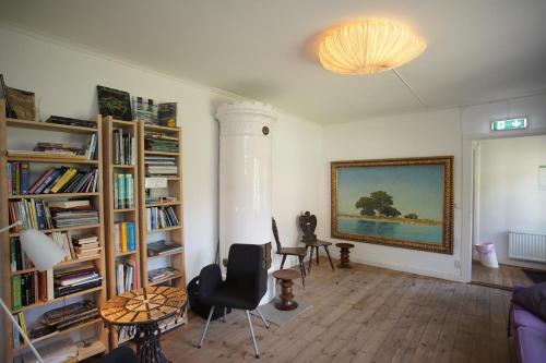 Posezení v ubytování Skärva Herrgård