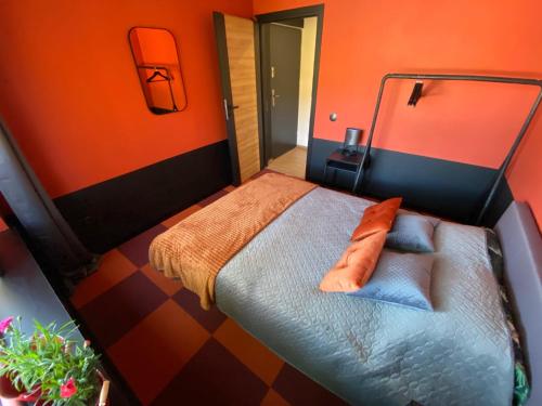 Cama o camas de una habitación en Dom i Las