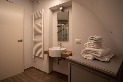 Et badeværelse på La Dimora del Glicine