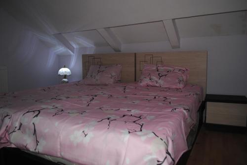 Katil atau katil-katil dalam bilik di Family Guesthouse - MACHARASHVILI