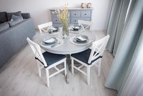 Χώρος καθιστικού στο Apartament Monopoli