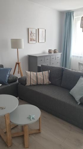 Χώρος καθιστικού στο Apartament Monopoli